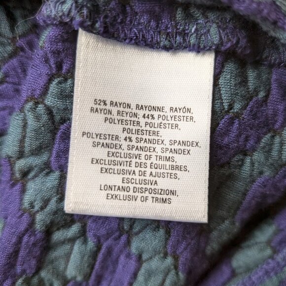 Anthropologie Deletta Textured Boho Stretchy Cowl Neck Sleeveless Top - Picture 8 of 8